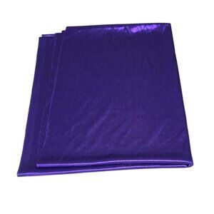 Purple Metallic Fabric For Crafts & Sewing 22" W x 3 yds L